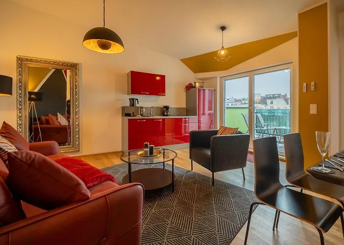 Terrace For 4 Near Naschmarkt & U4 Metro *